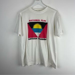 Vintage Antigua and Barbuda Flag T-Shirt Size XL